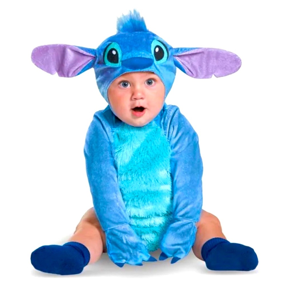 Licensed Disney Lilo And Stitch Deluxe Infant Halloween Costume 12-18M